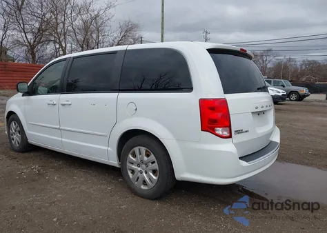 2016 Dodge Grand Caravan Se из США, поврежденный, VIN 2C4RDGBGXGR115042